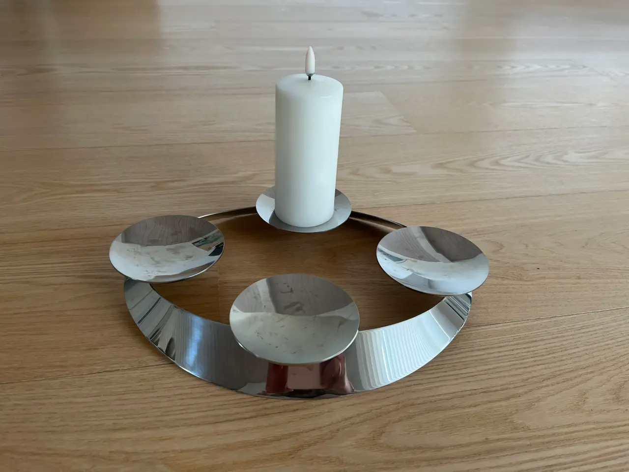 Billede 1 - Georg Jensen adventsstage/-krans til bloklys