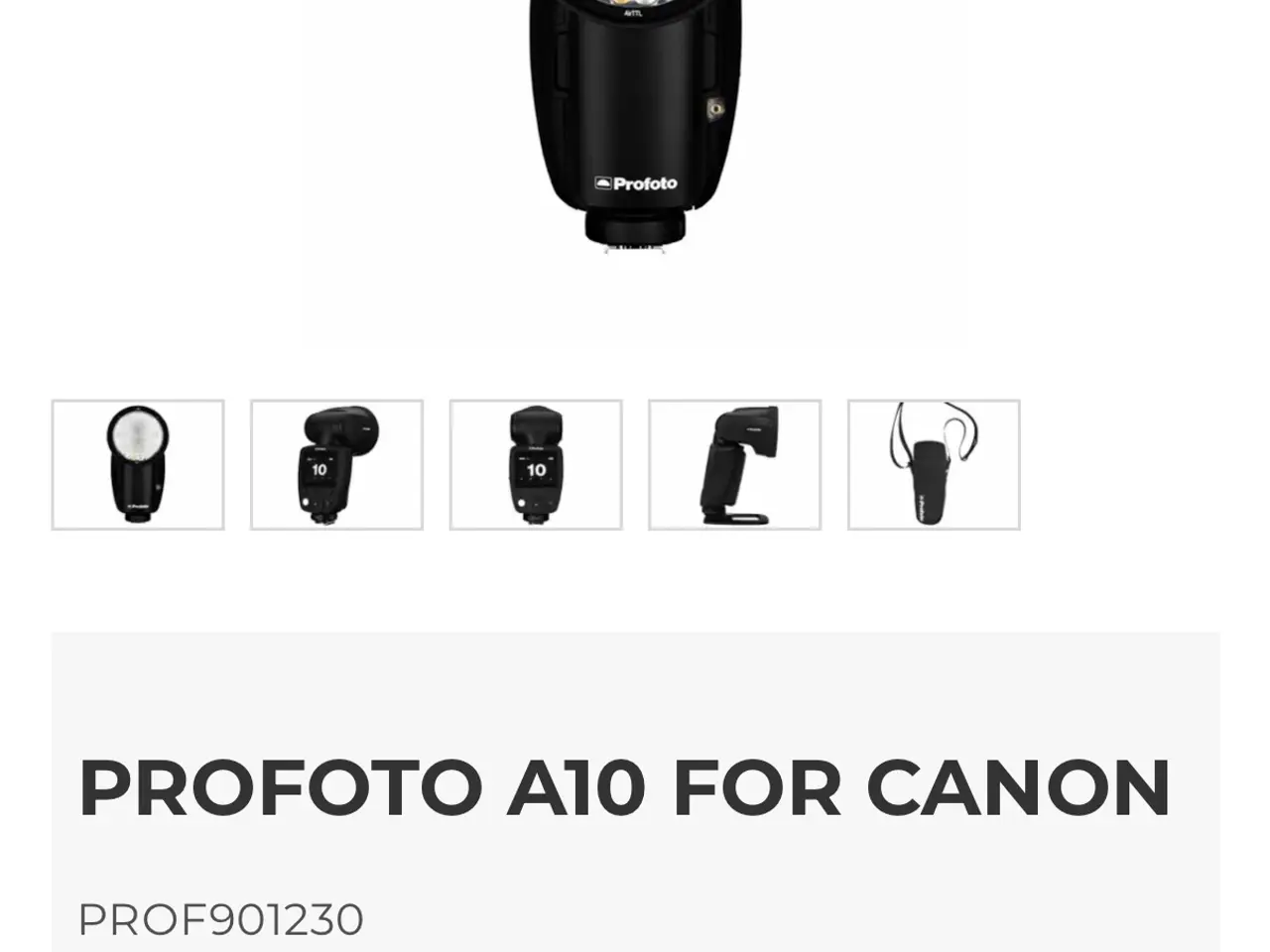 Billede 4 - Profoto A10 for Canon