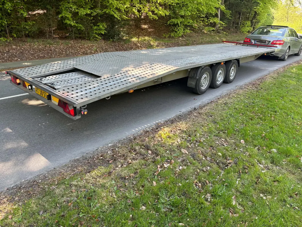 Billede 2 - Autotrailer / Maskintrailer 