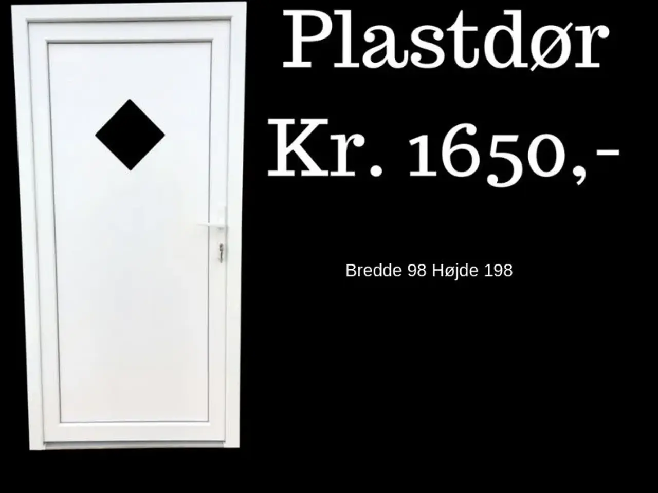 Billede 4 - Plastdør Højde 200