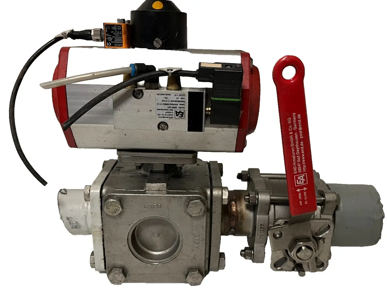 Billede 1 - END-Armaturen ZD311567 DN50 Ball ventil Pneumatic