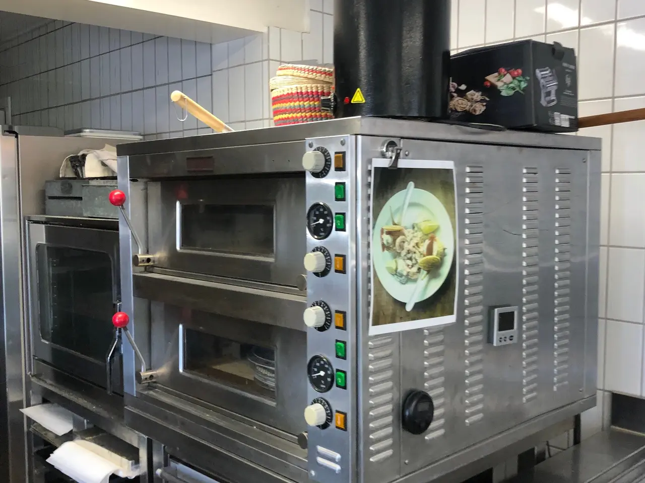 Billede 1 - God brugt pizzaovn dobbelt