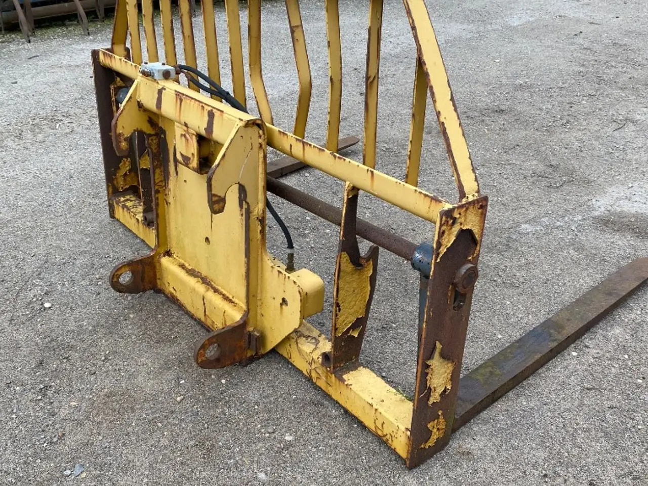 Billede 3 - Pallegafler med hydraulisk sideforskydning