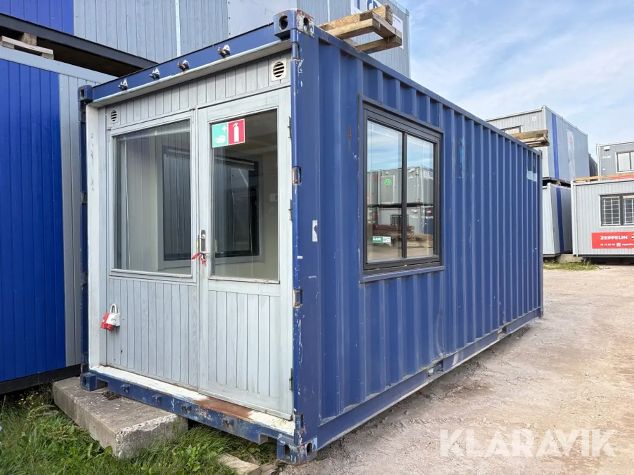 Billede 1 - Vagtcontainer med toilet og bad