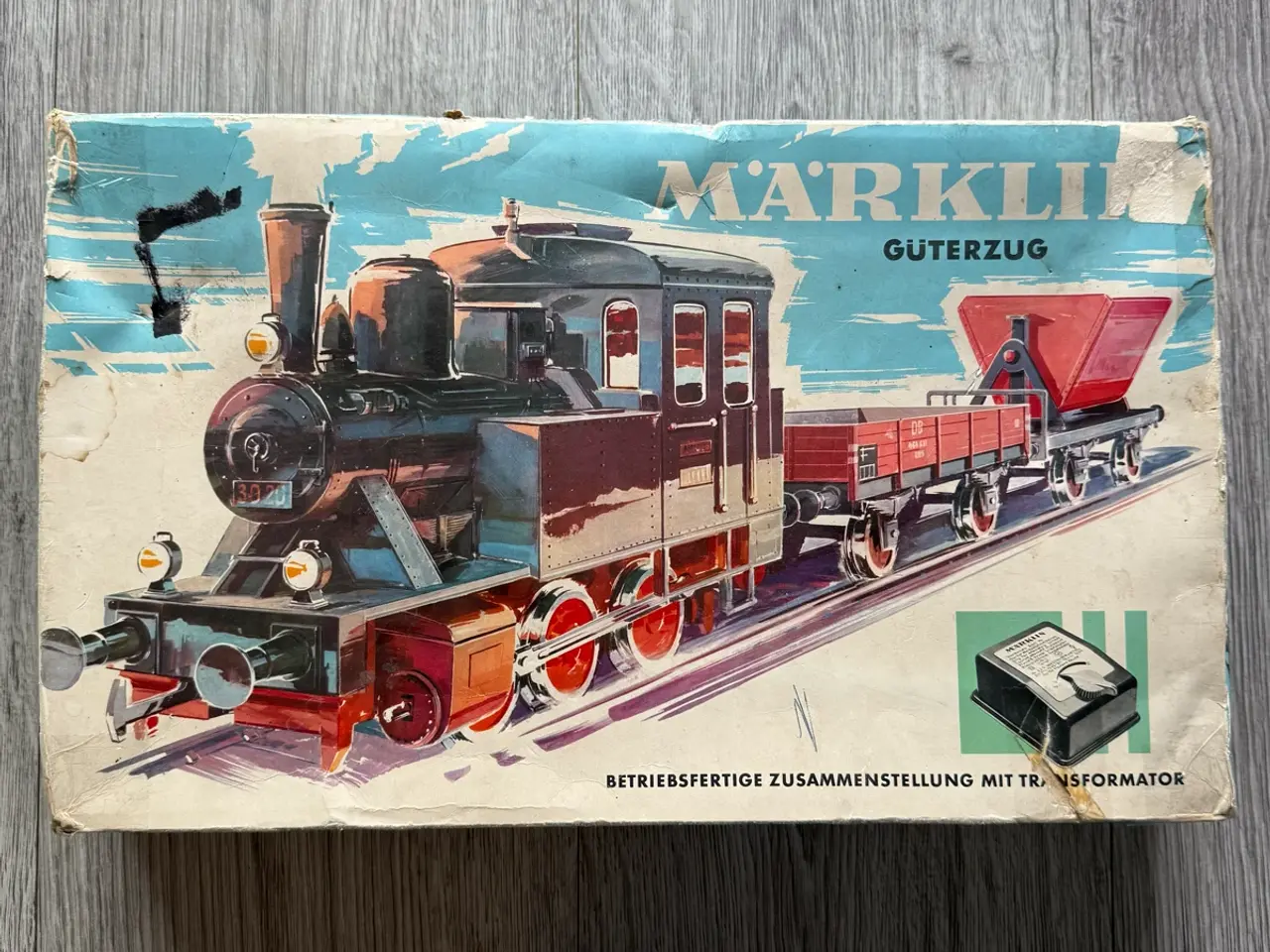 Billede 1 - Märklin startersæt 2927 godstog