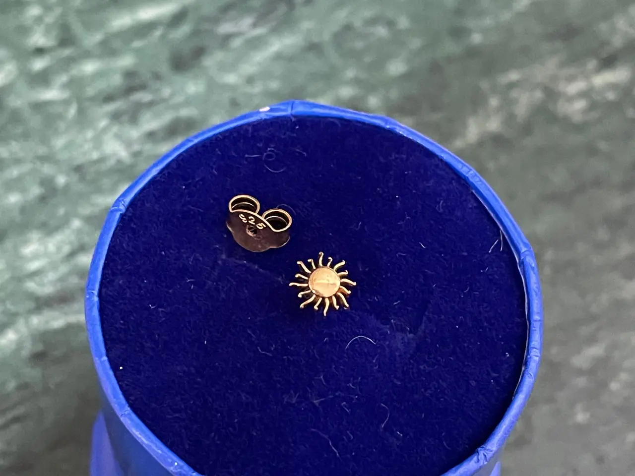 Billede 1 - IX Studios forgyldt Sol Earring 