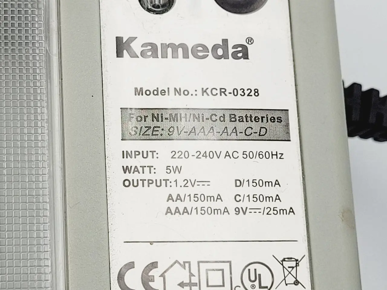 Billede 5 - ⭐️- Batterilader D AA AAA C 9V