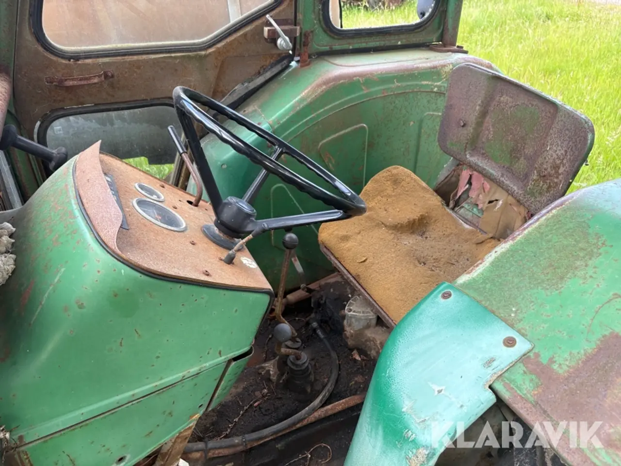 Billede 7 - Veterantraktor Deutz D5006 med frontlæsser