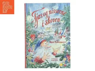 Fjæs og nisserne i skoven : en julekalenderbog af Bent Rasmussen (f. 1934) (Bog)