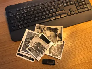 Scanning af gamle billeder, lysbilleder, negativer
