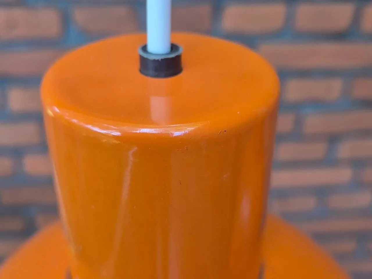 Billede 5 - To orange Mini Bunker med tilpas patina