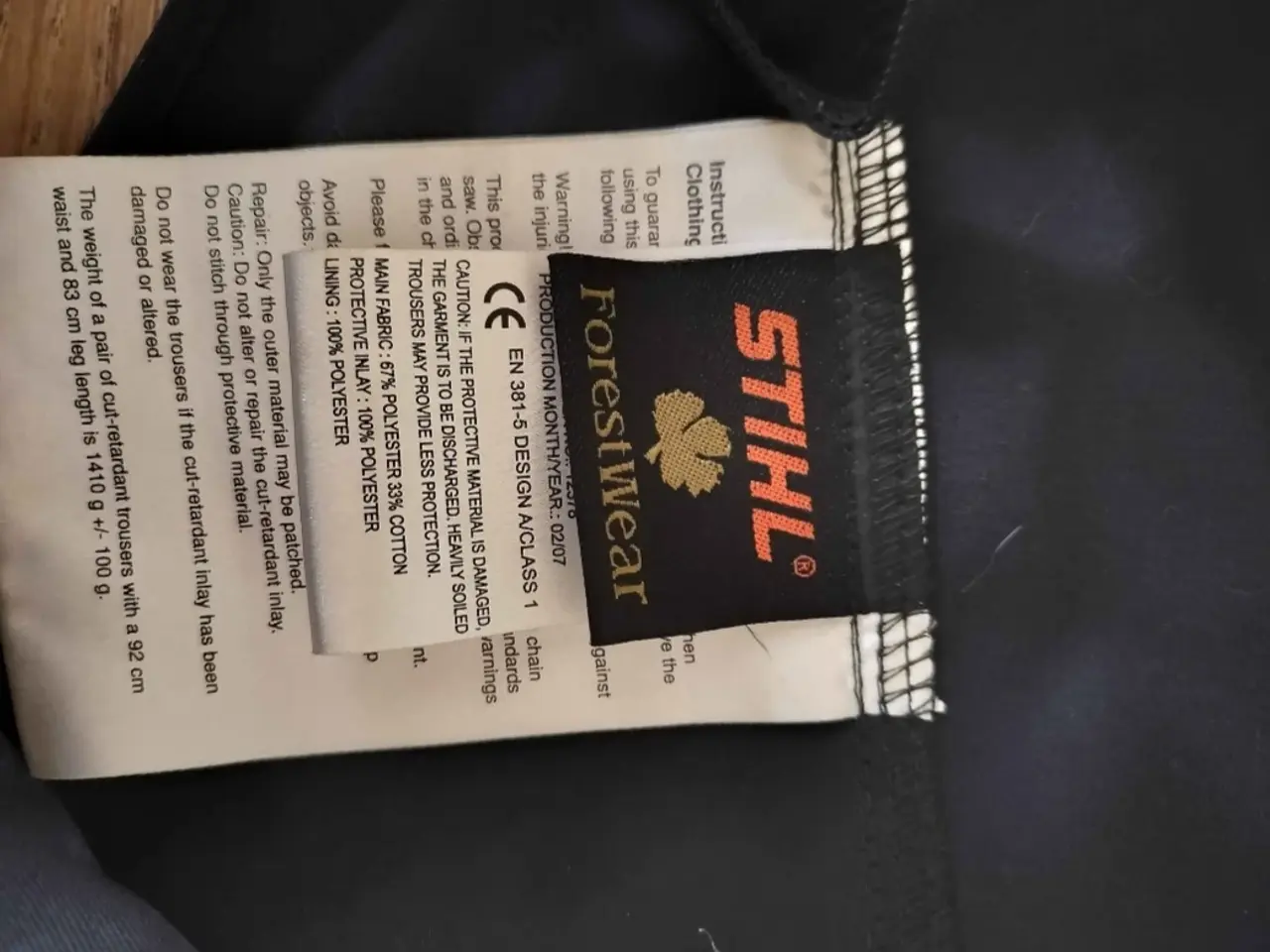 Billede 4 - STIHL Skærebukser