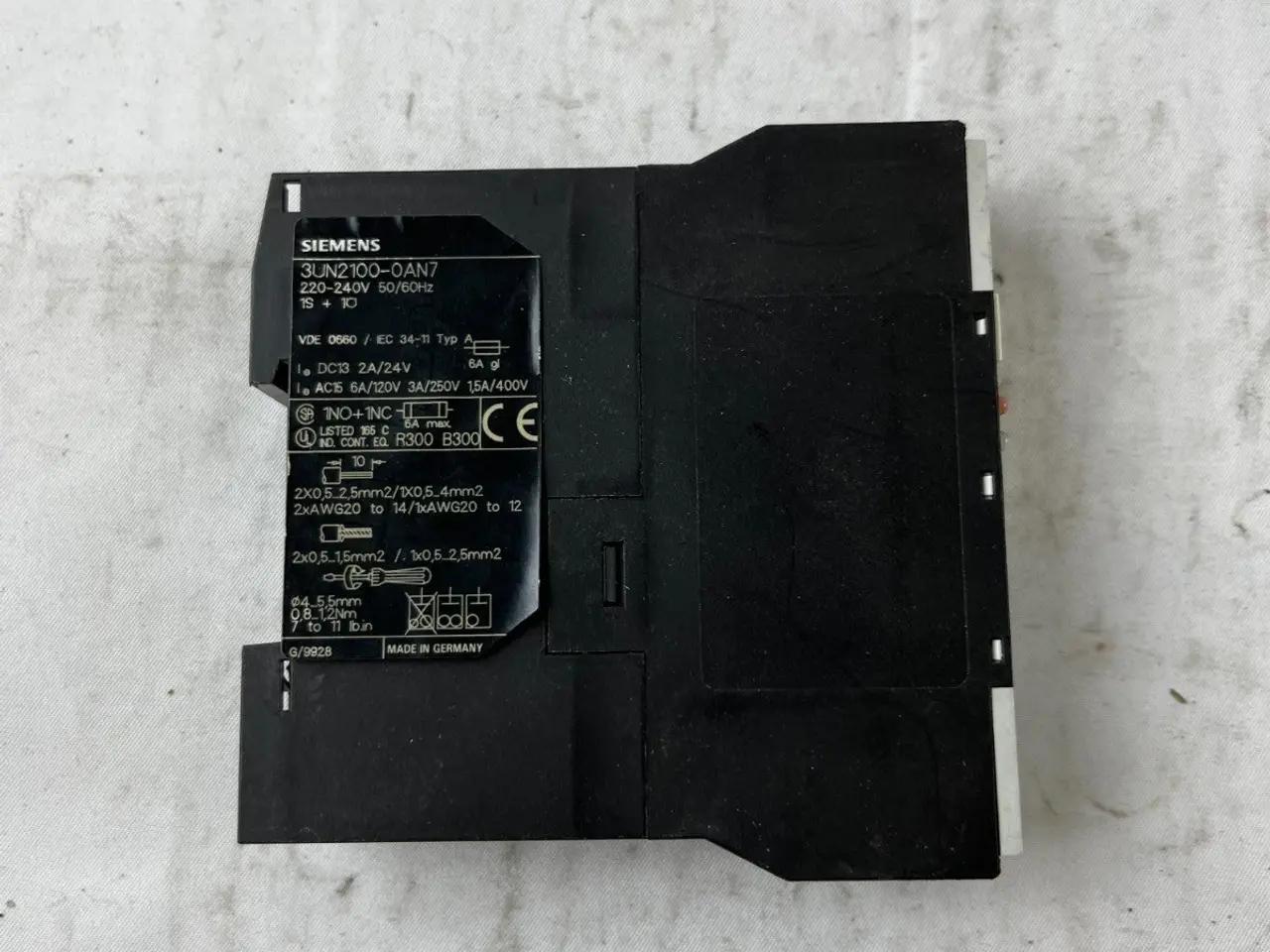 Billede 8 - Siemens 3UN2100-0AN7 Thermistor Motor Protection