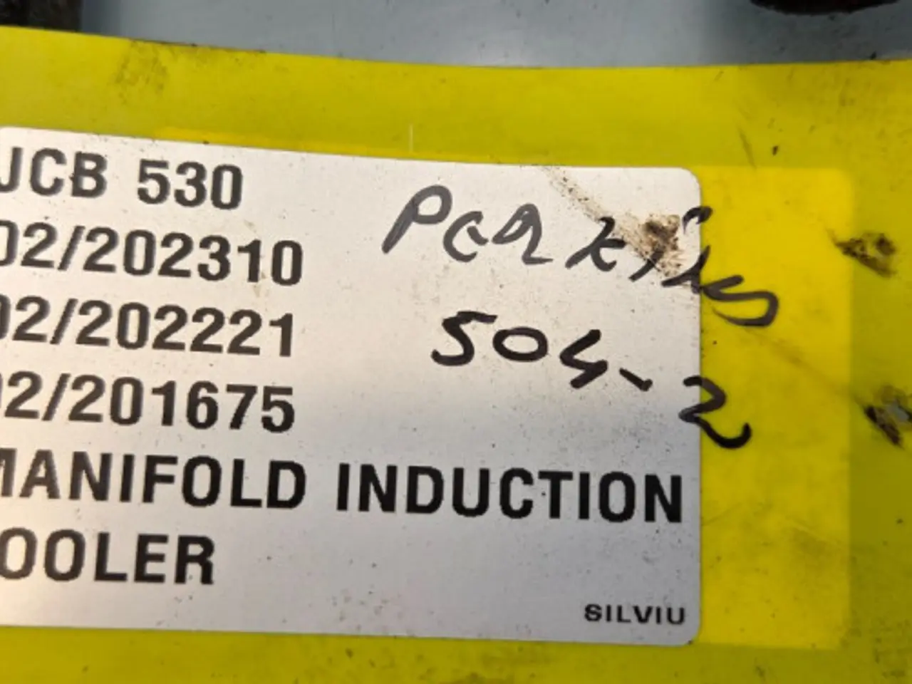 Billede 15 - Perkins 504-2 Manifold Induktionskøler 02/202310