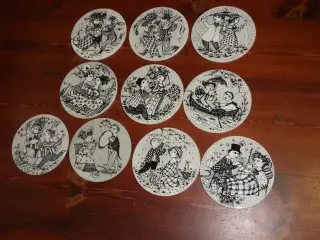 Bjørn Wiinblad. Måneds-platter