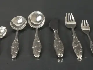 Sølvplet "diamant"