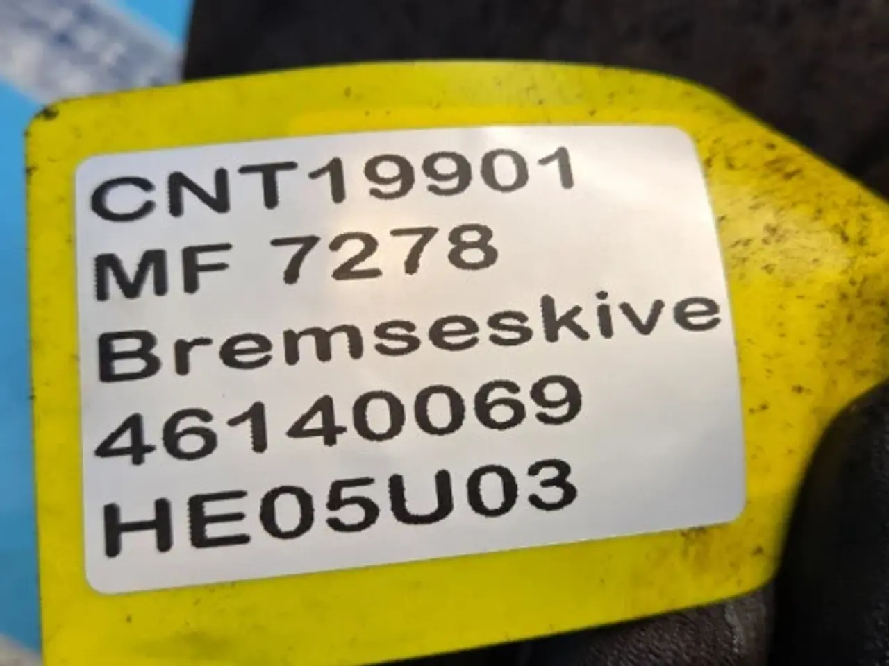 Billede 4 - Massey Ferguson 7278 Bremseskive 46140069