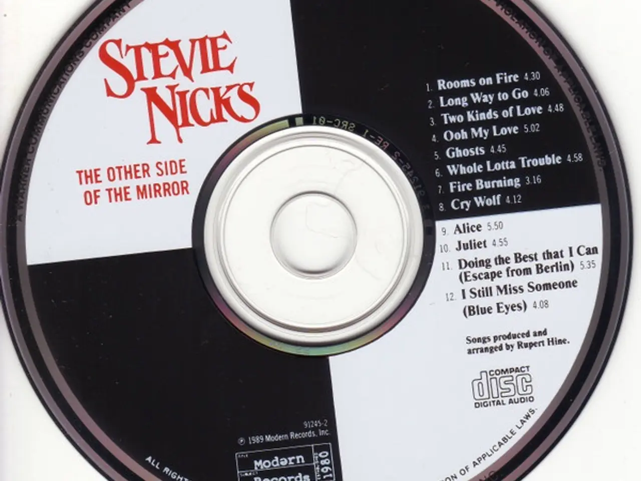 Billede 3 - Stevie Nicks – The Other Side Of The Mirror – CD