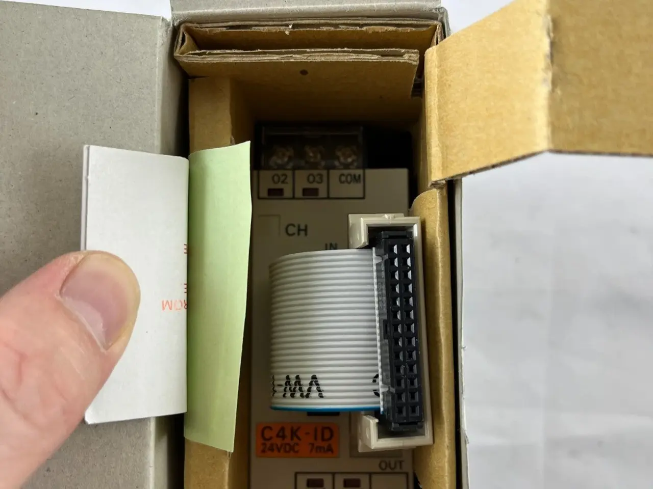 Billede 8 - Omron Sysmac C4K-ID DC indgangsmodul 24VDC 7mA PLC