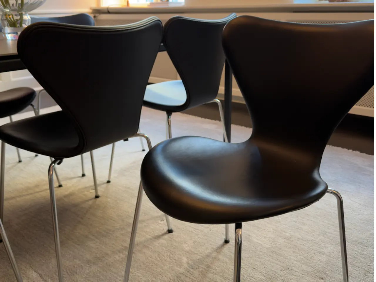 Billede 3 - Fritz Hansen 7'er spisebordstole