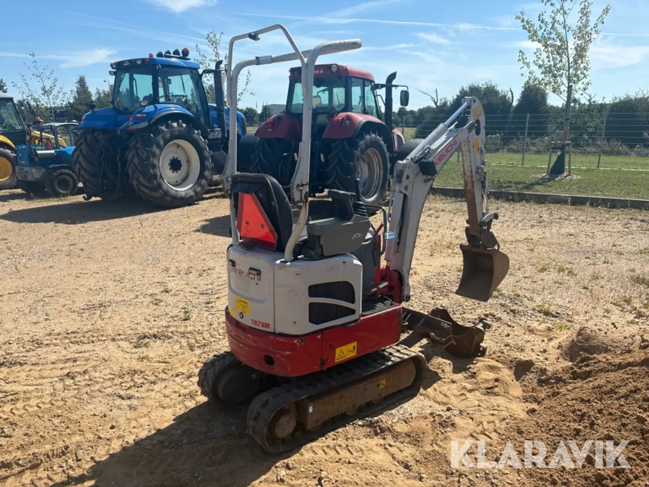 Billede 5 - Minigraver Takeuchi TB210R med tilbehør