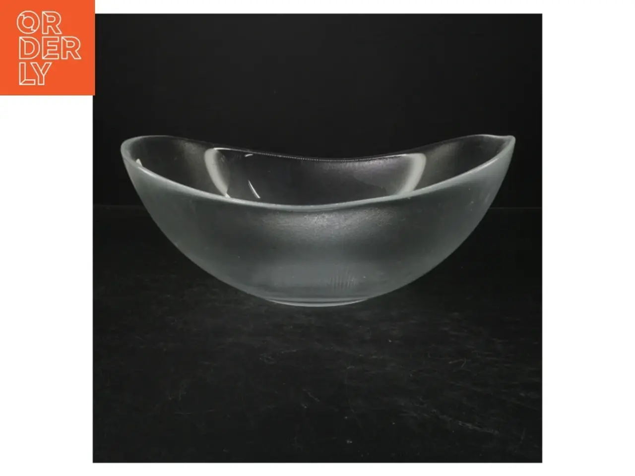 Billede 1 - glasskål fra Holmegaard (str. 31 cm)