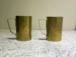 2 Messing Krus (9 cm) !