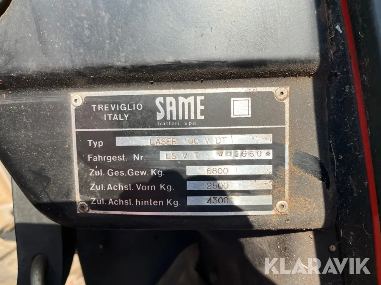 Billede 9 - Traktor Same Laser 100