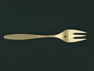 Disko Kagegaffel, 14 cm.