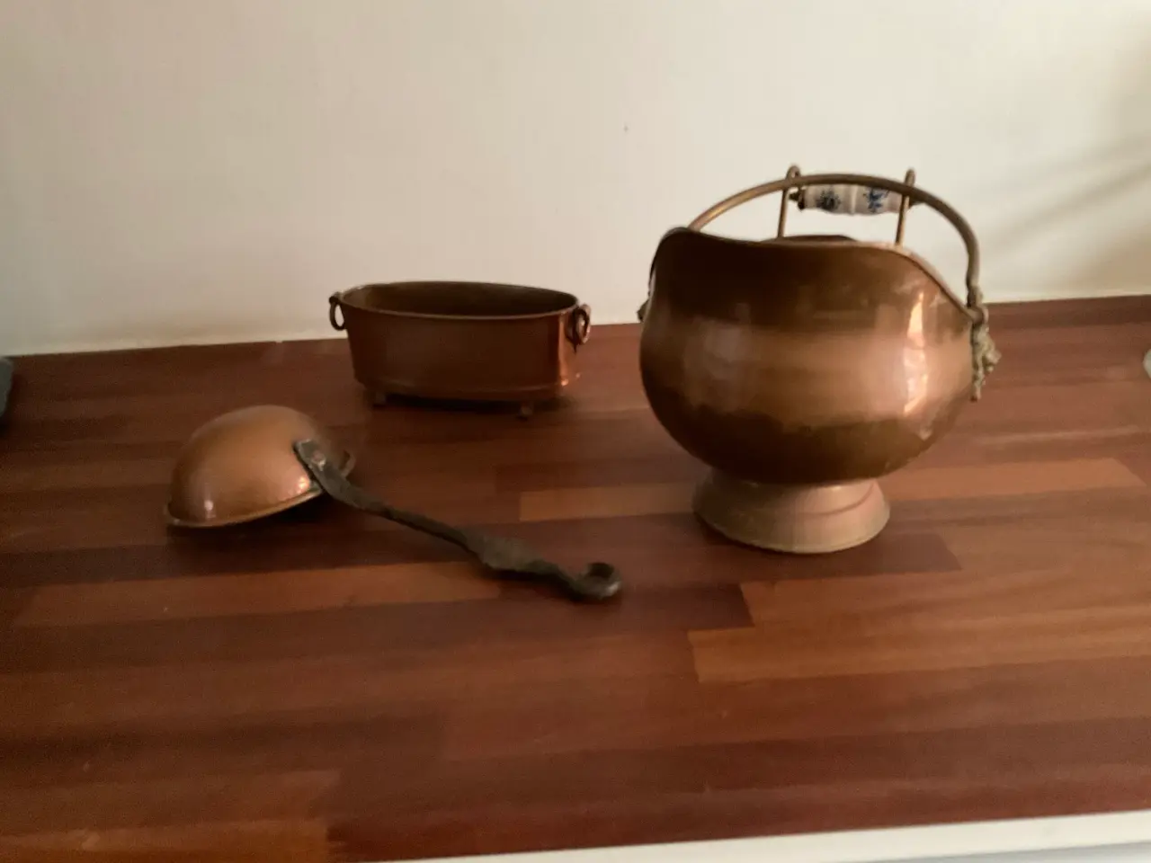 Billede 2 - 3 kobberting sælges