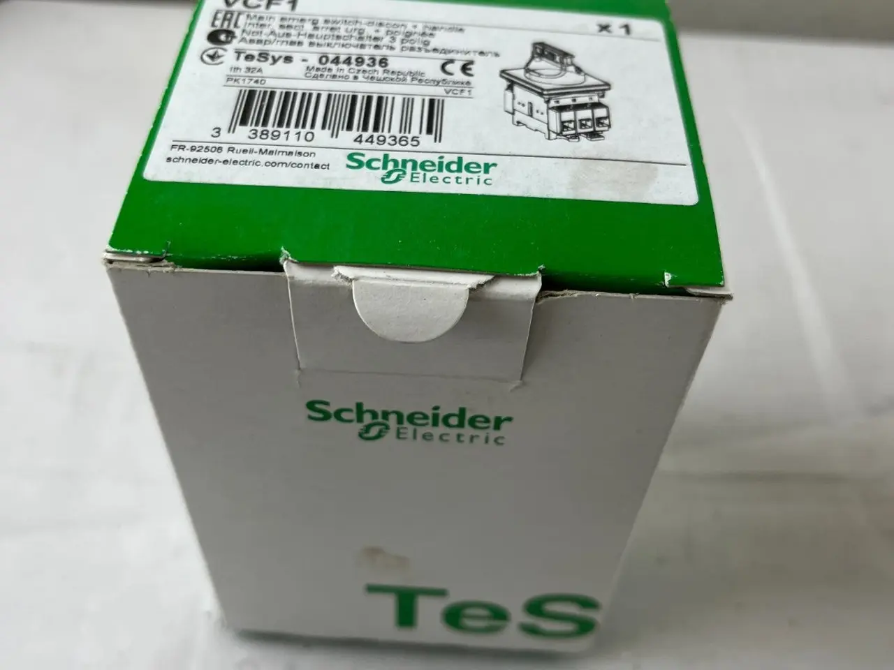 Billede 3 - Schneider Electric VCF1 Emergency Stop kontakt 32A