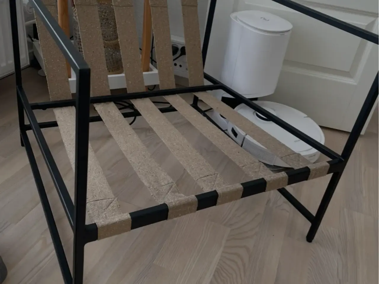 Billede 5 - H&M Home loungestol sort/lysbeige