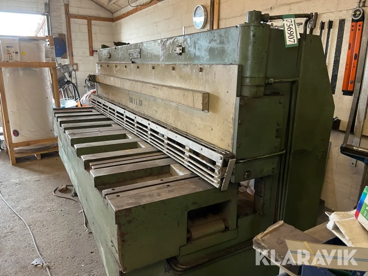 Billede 2 - Hydraulisk pladesaks Norsax 625