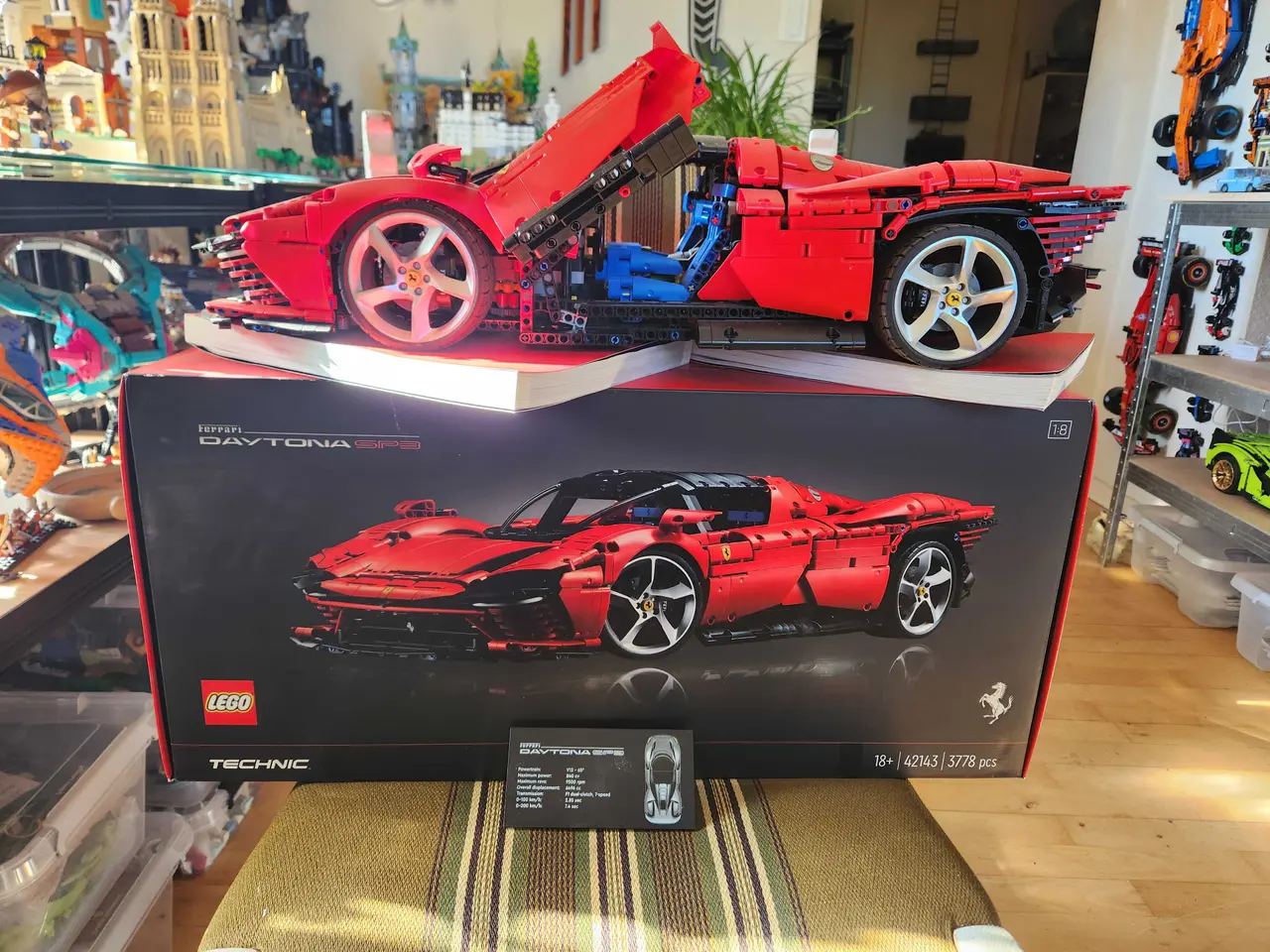 Billede 2 - 1/8 Lego Supercar Ferrari Daytona SP3