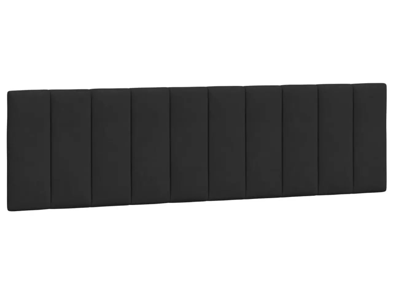 Billede 2 - Gavlpude Hanko 180 cm - velour, sort