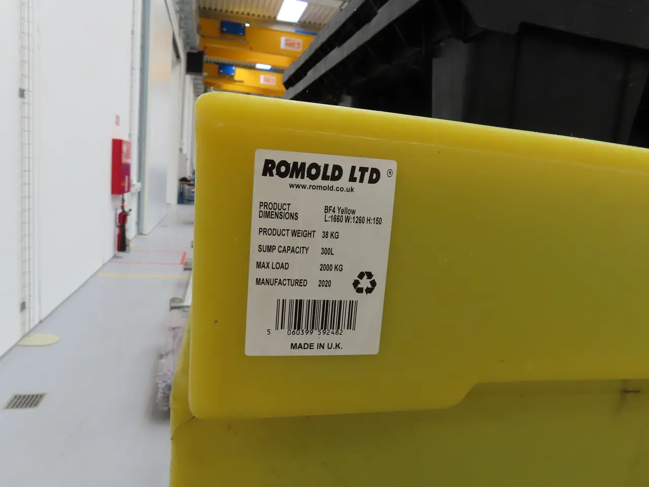 Billede 6 - 6 stk. Spildekar ROMOLD BF4 Yellow