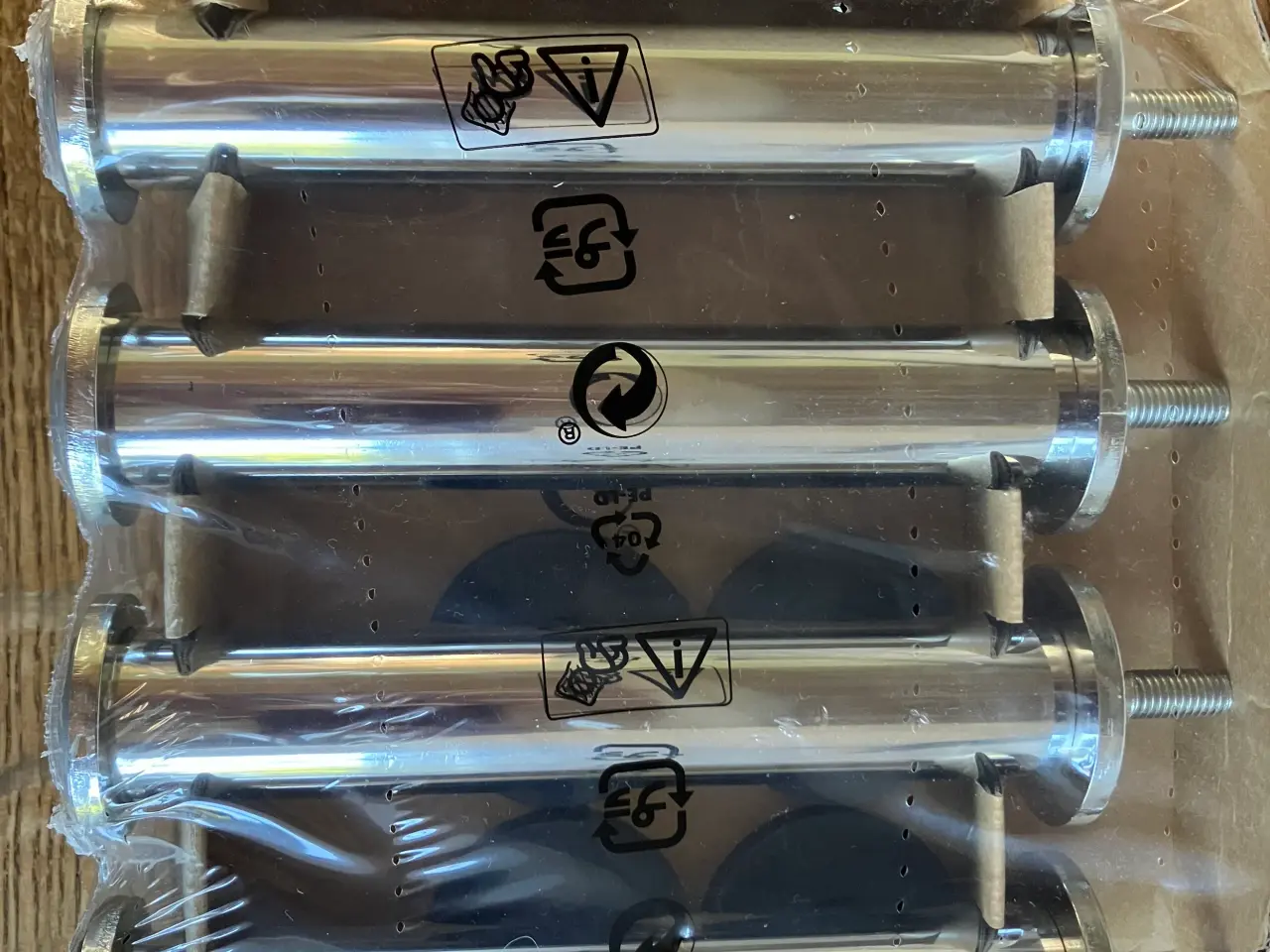 Billede 1 - Metalben til seng