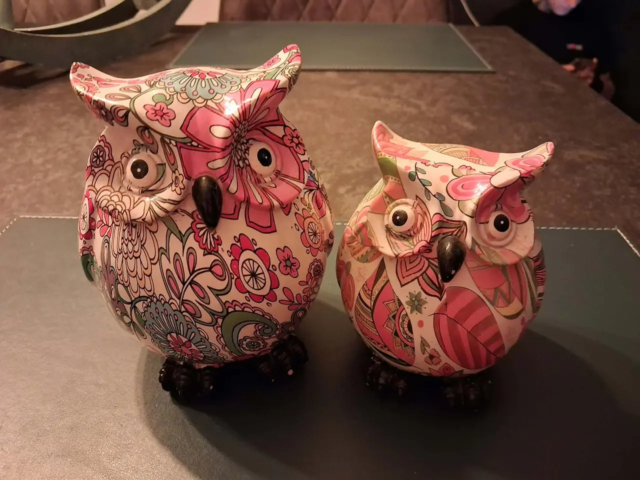 Billede 1 - Ugler i porcelæn