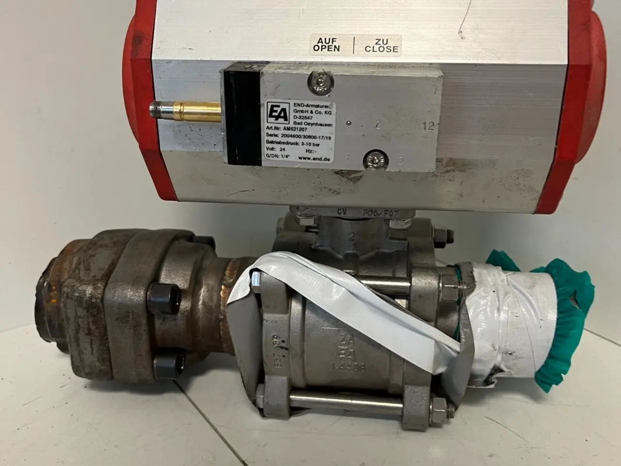 Billede 10 - END-Armaturen ZA310367 DN50 Pneumatic Ball ventil