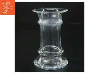 Glasvase (str. Ø 9 cm længde 14 cm)