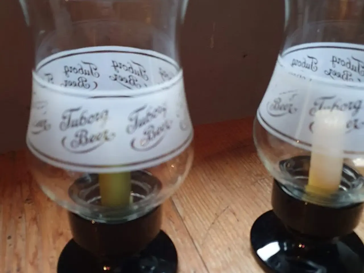 Billede 3 - Unikke vintage lysestager - Tuborg/Carlsberg
