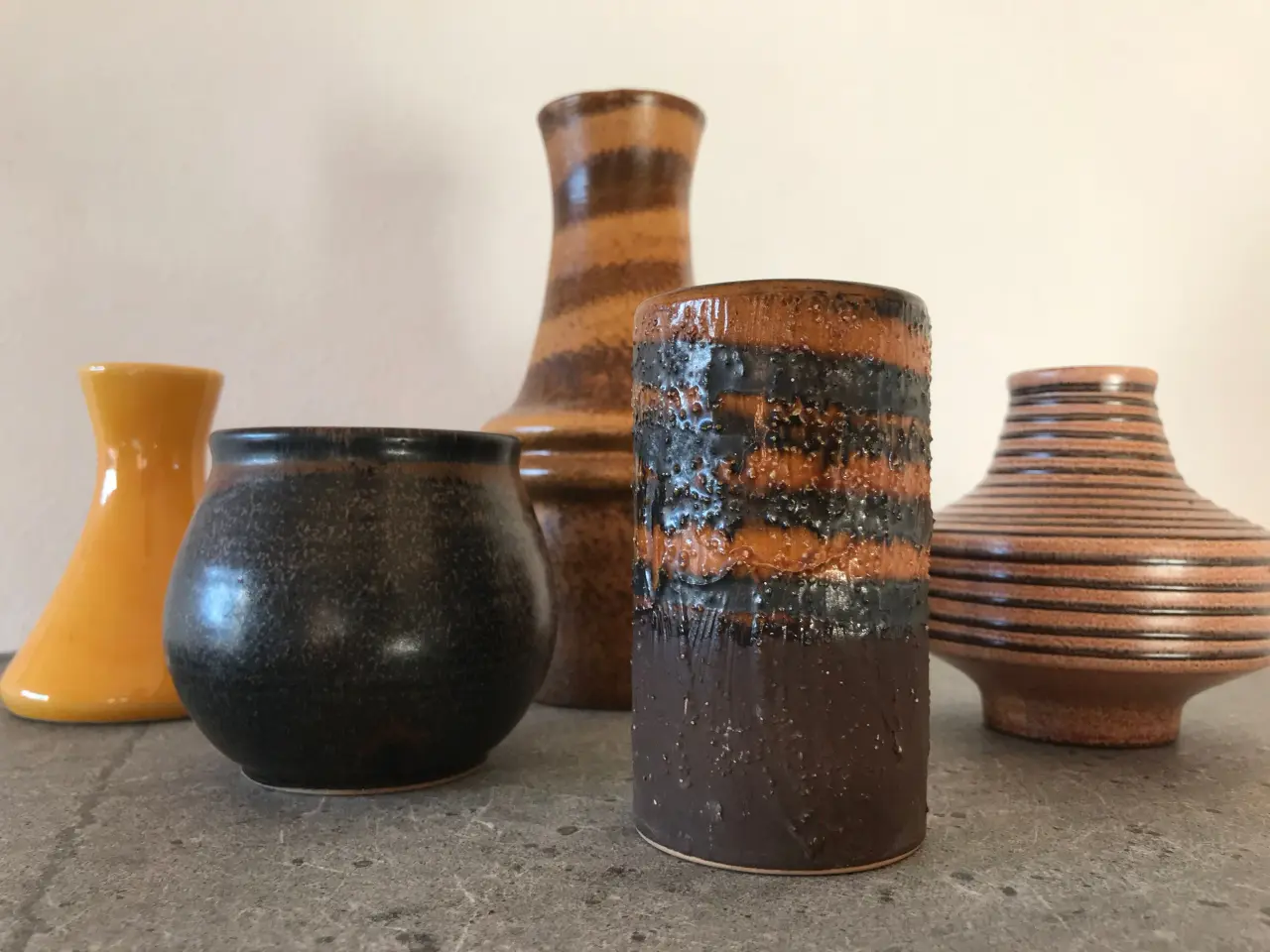 Billede 2 - Samling små retro vaser