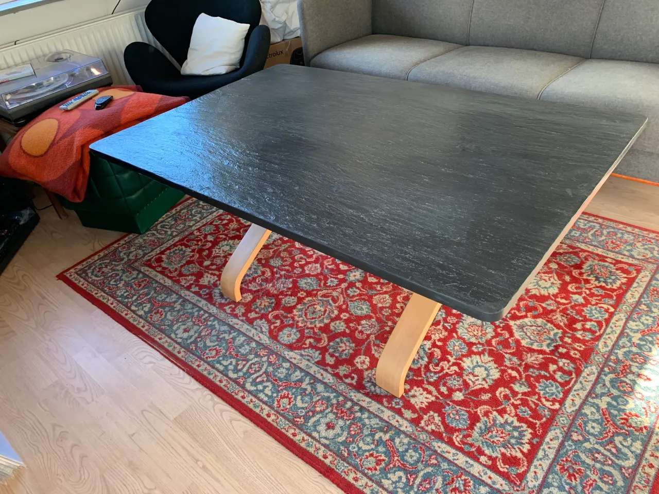 Billede 2 - Sofabord med skiferplade