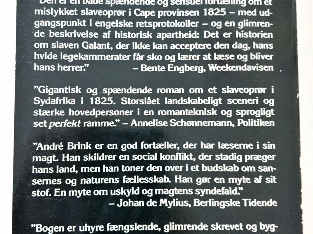 Billede 2 - En kæde af stemmer. Af André Brink