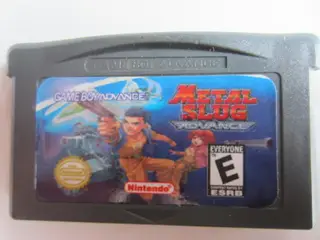 METAL SLUG ADVANCE Gameboy Advance spil