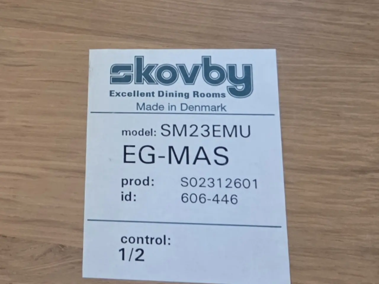 Billede 8 - Skovby spisebord model 23 i massiv eg sæbebeh