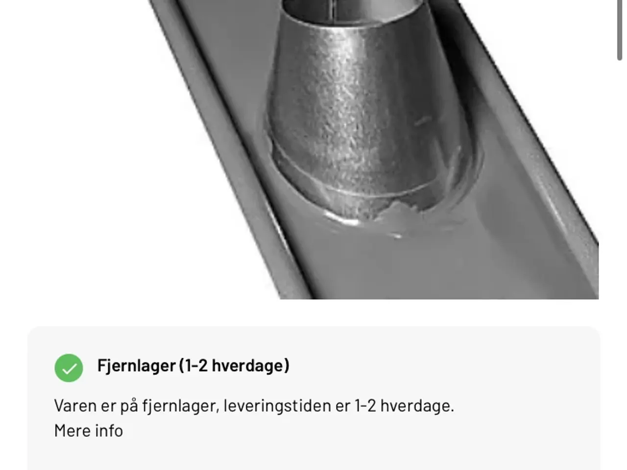 Billede 4 - Øland ventilations rør og inddækning
