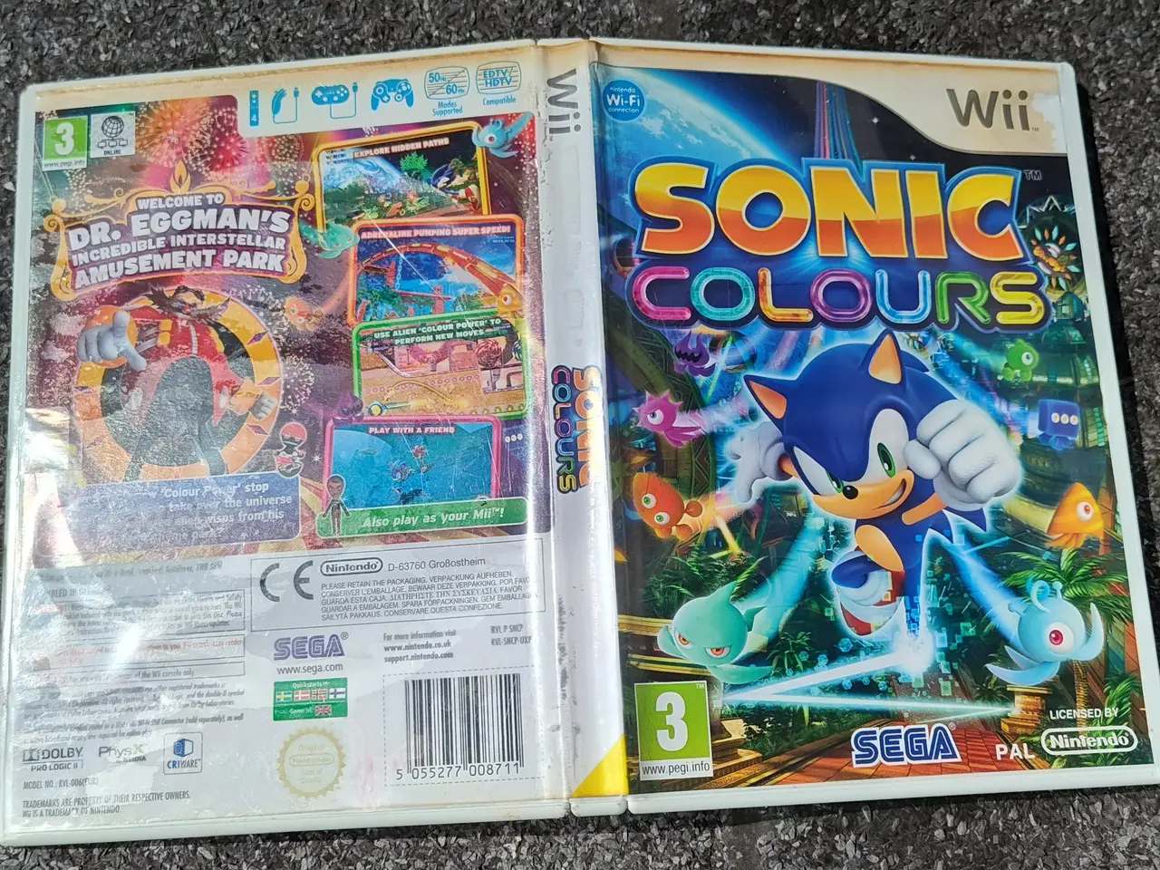 Billede 2 - Sonic Colours til Nintendo Wii Sonic Colors