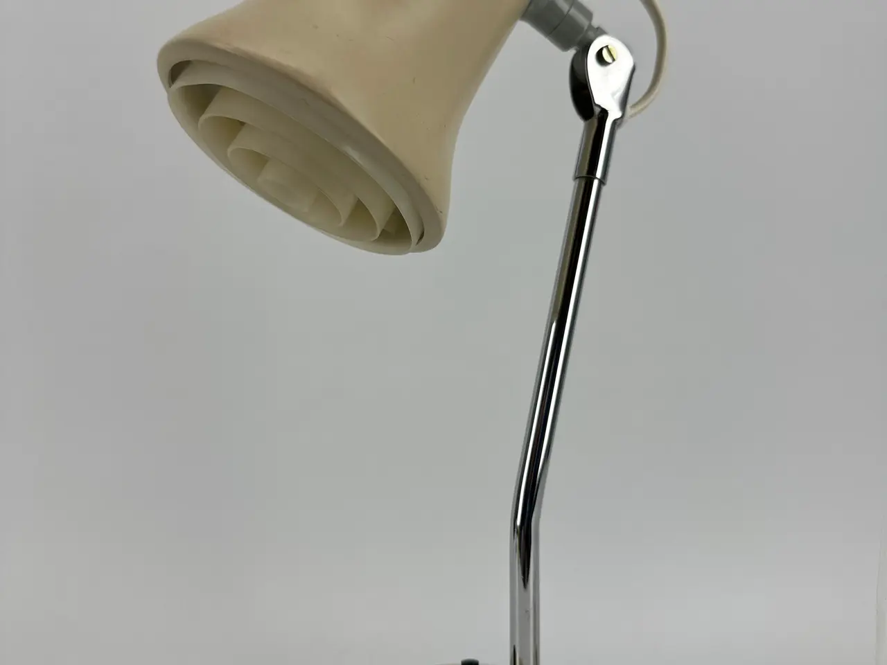 Billede 6 - Retro bordlampe, cremefarvet