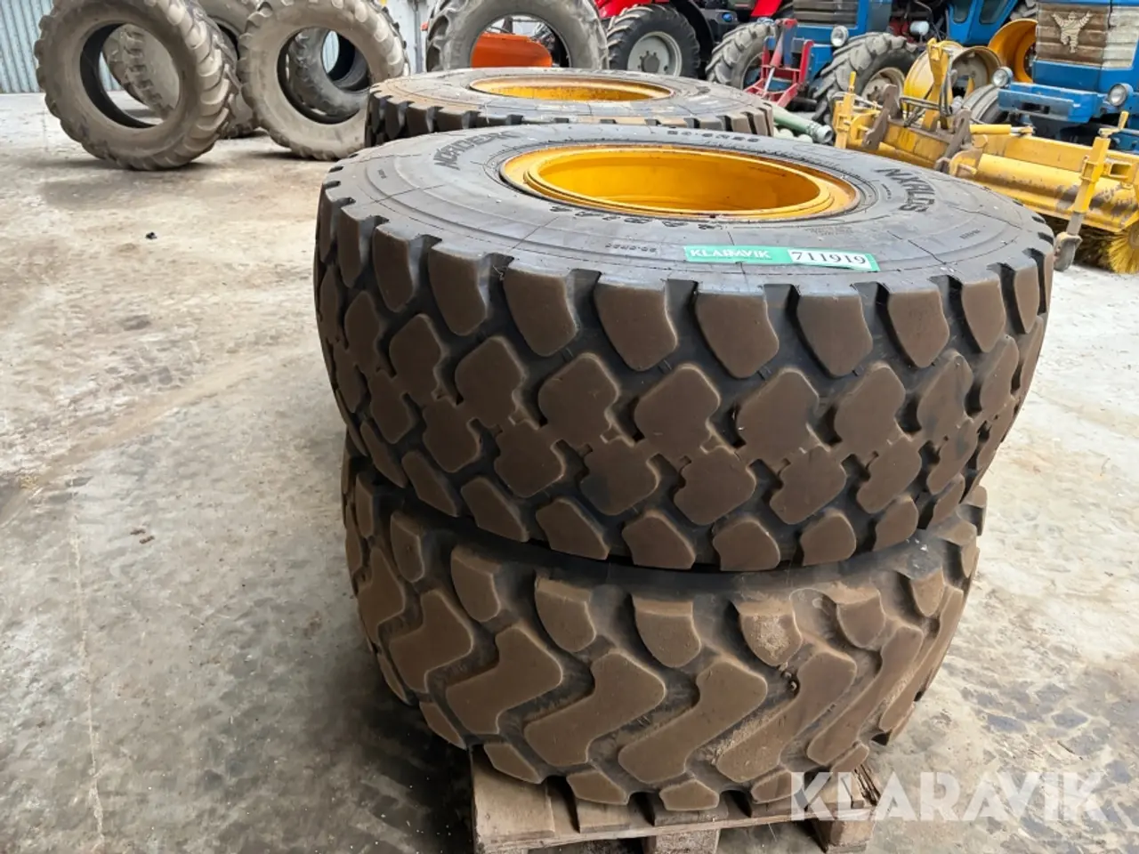 Billede 8 - Hjul Komatsu WA200 4 styk